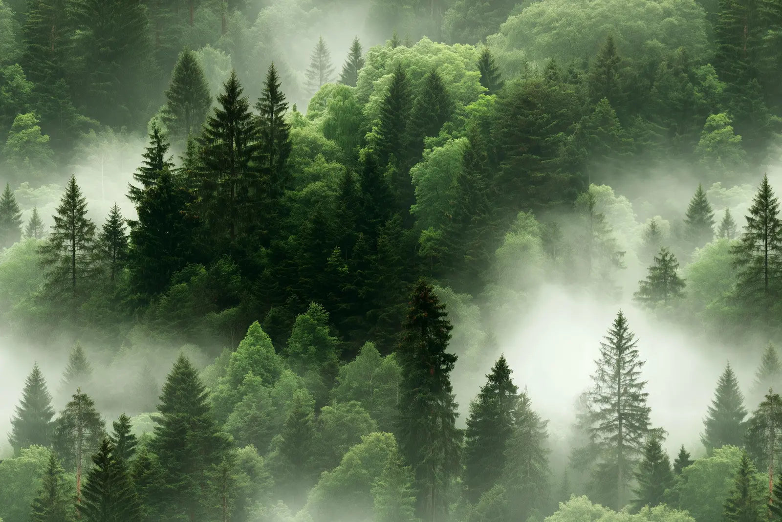 Papier peint forêt