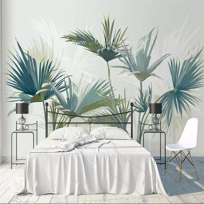 Papier peint Papier peint feuillage Bananiers tropicaux de palmiers apporte