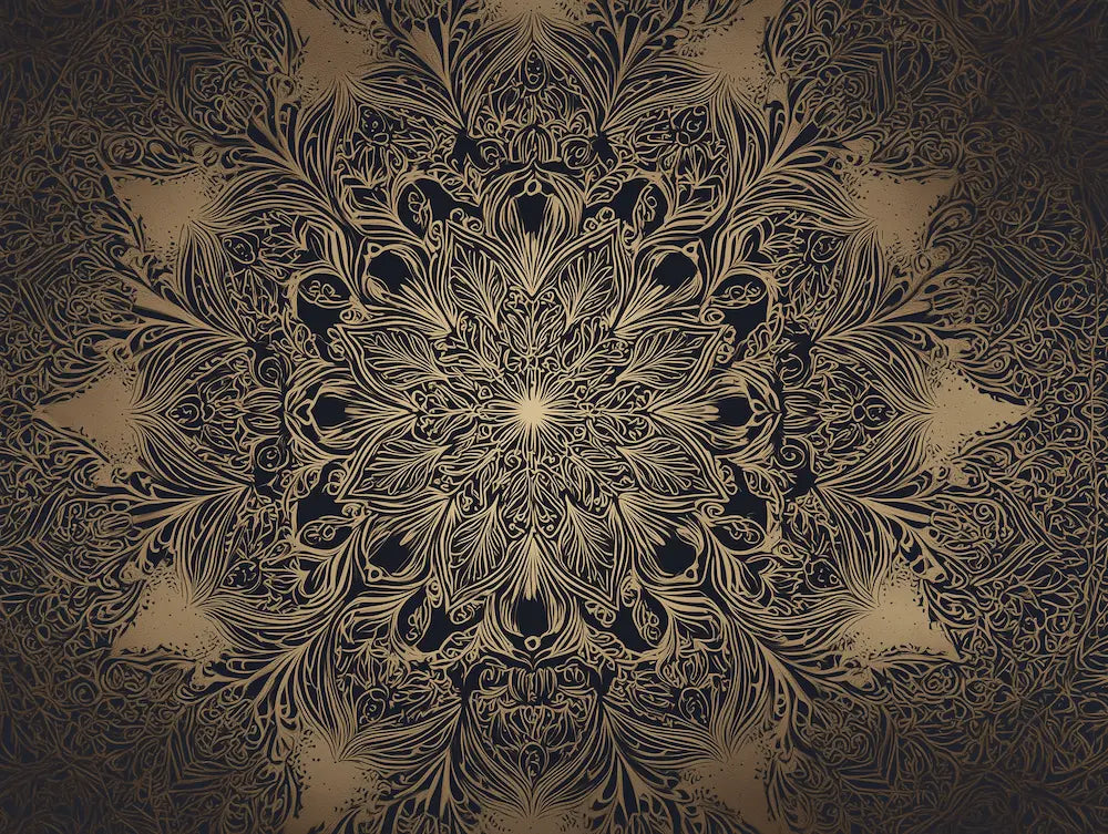 Motif Papier Peint Mandala