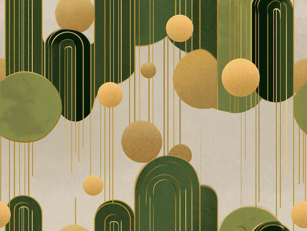 Motif papier peint archeri