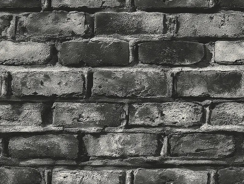 Motif papier peint brique pierre