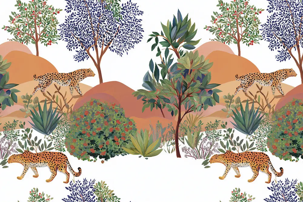 Motif papier peint panoramique madura