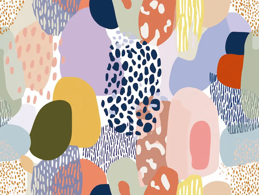 Motif papier peint panoramique oeuvre d art