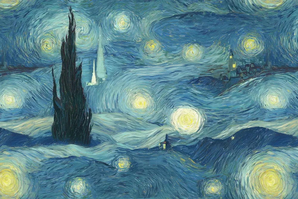 Motif papier peint van gogh