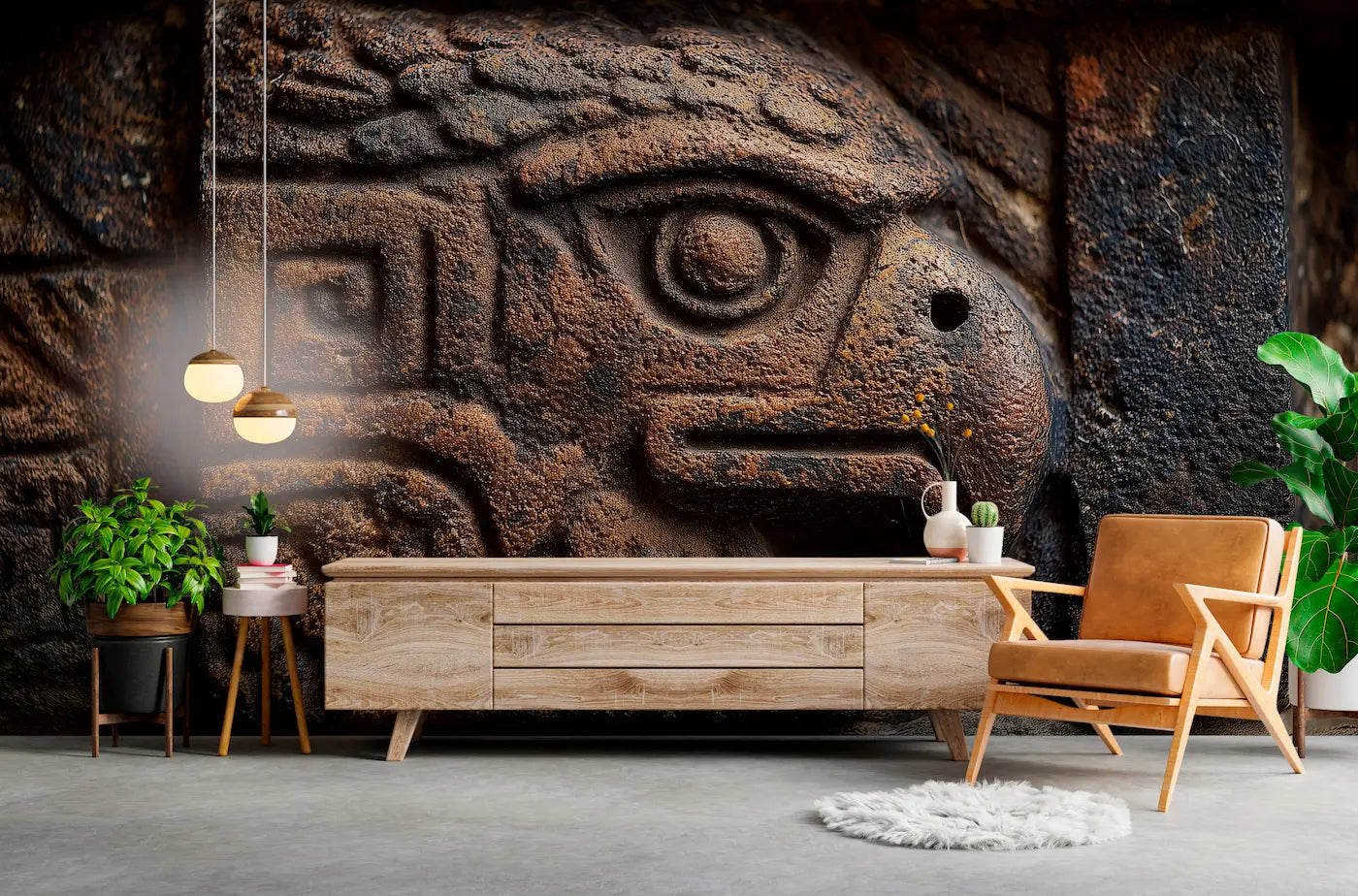 Papier peint Quetzal des Cordillères