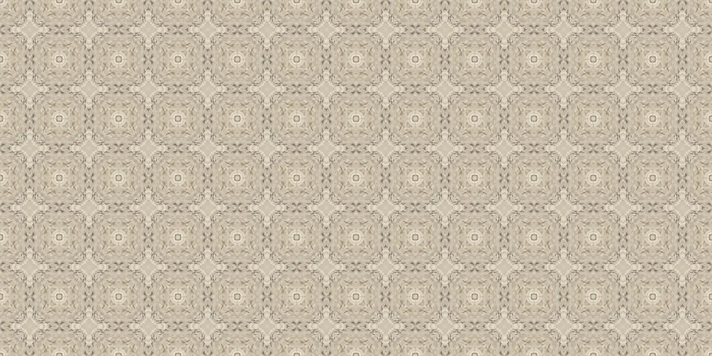 Papier peint baroque beige et gris
