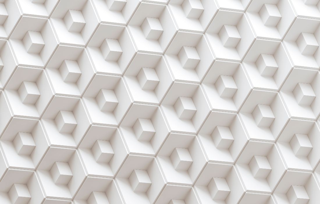 Papier peint Papier peint 3D couloir géométrique en épuré