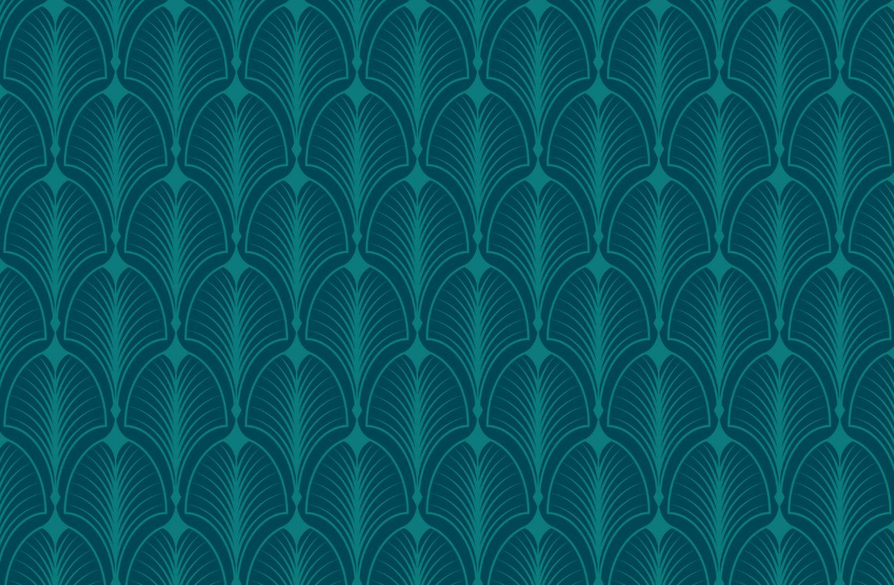 Papier peint Papier peint bleu canard salon géométrique élégant Art