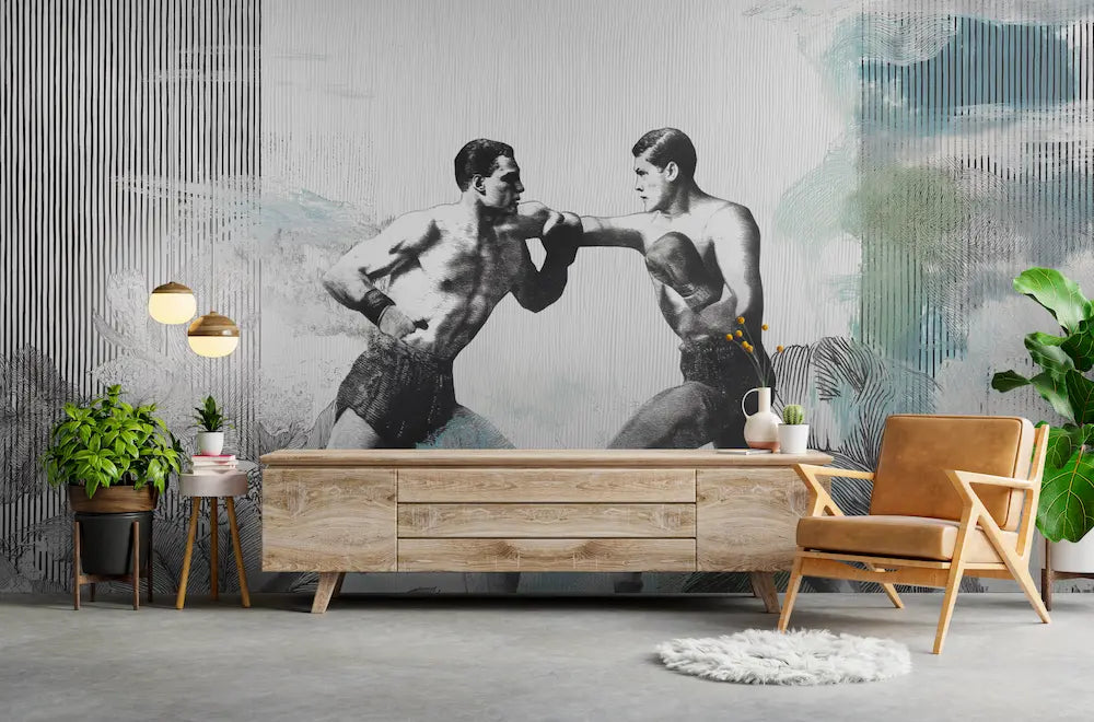 papier peint encadré