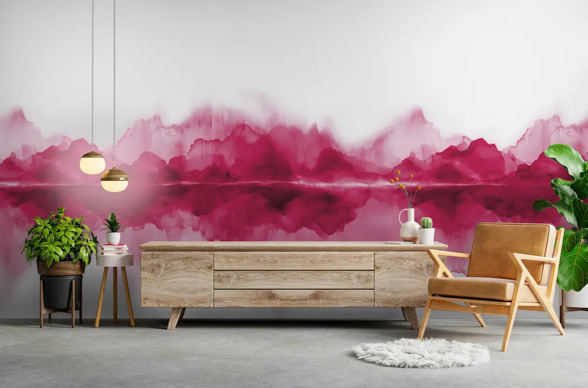 papier peint encre
