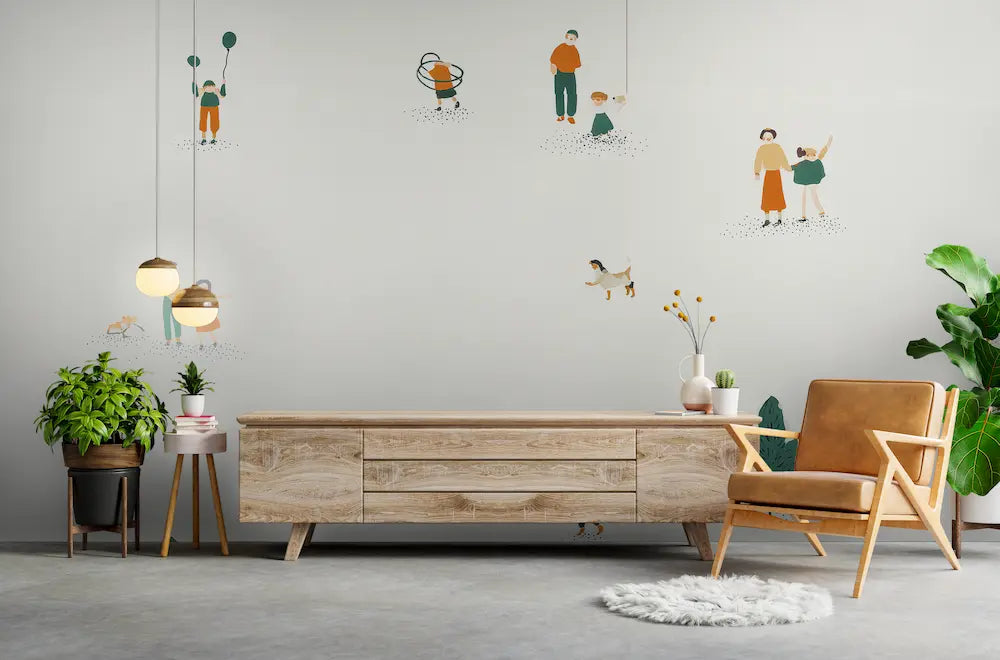 papier peint ferm living