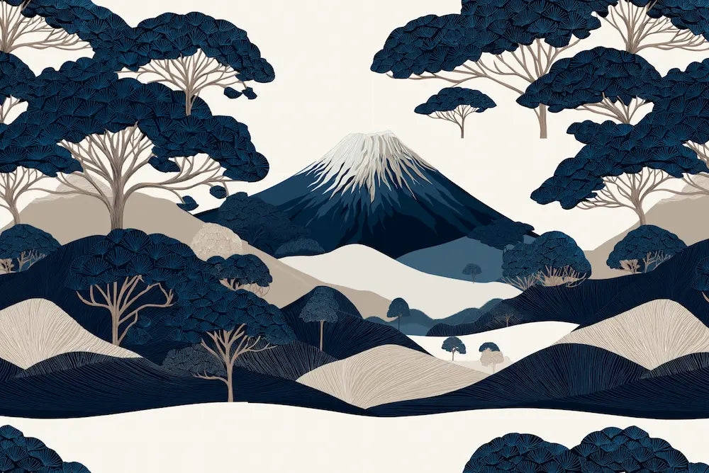 Papier Peint Volcan