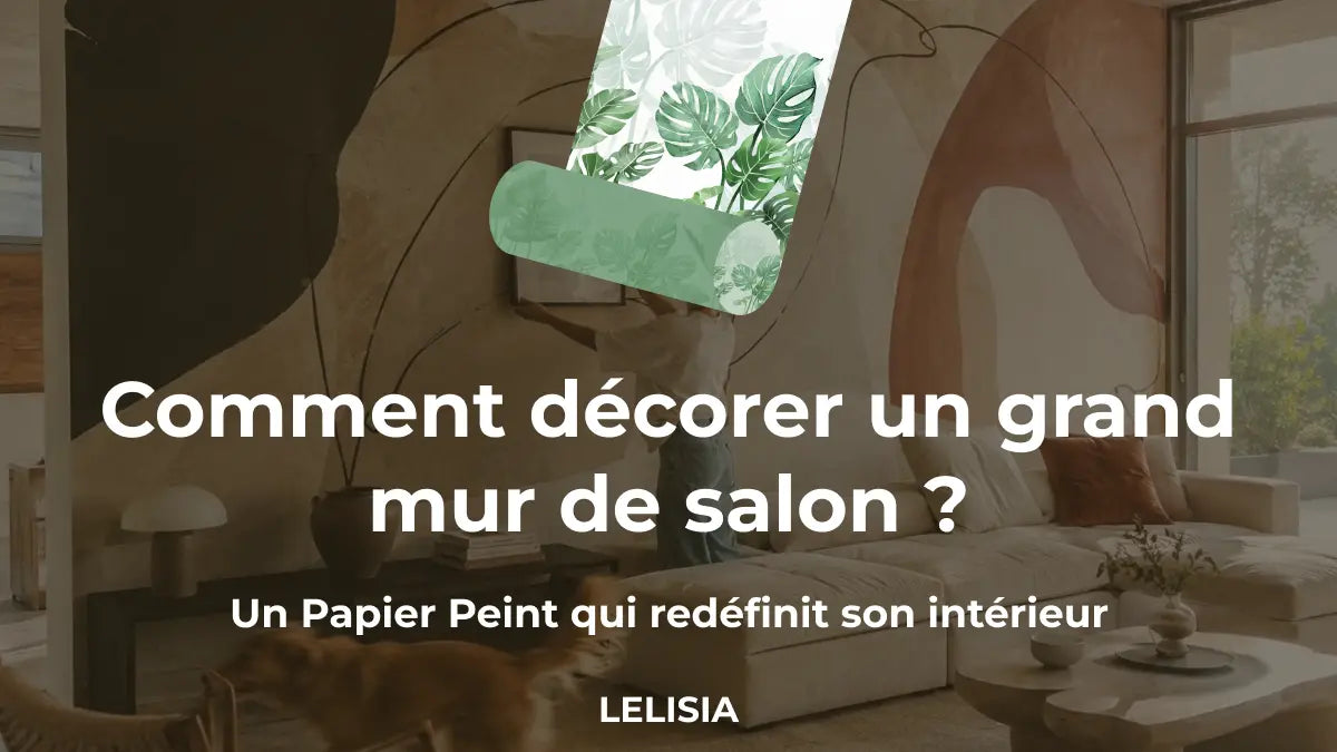 Comment décorer un grand mur