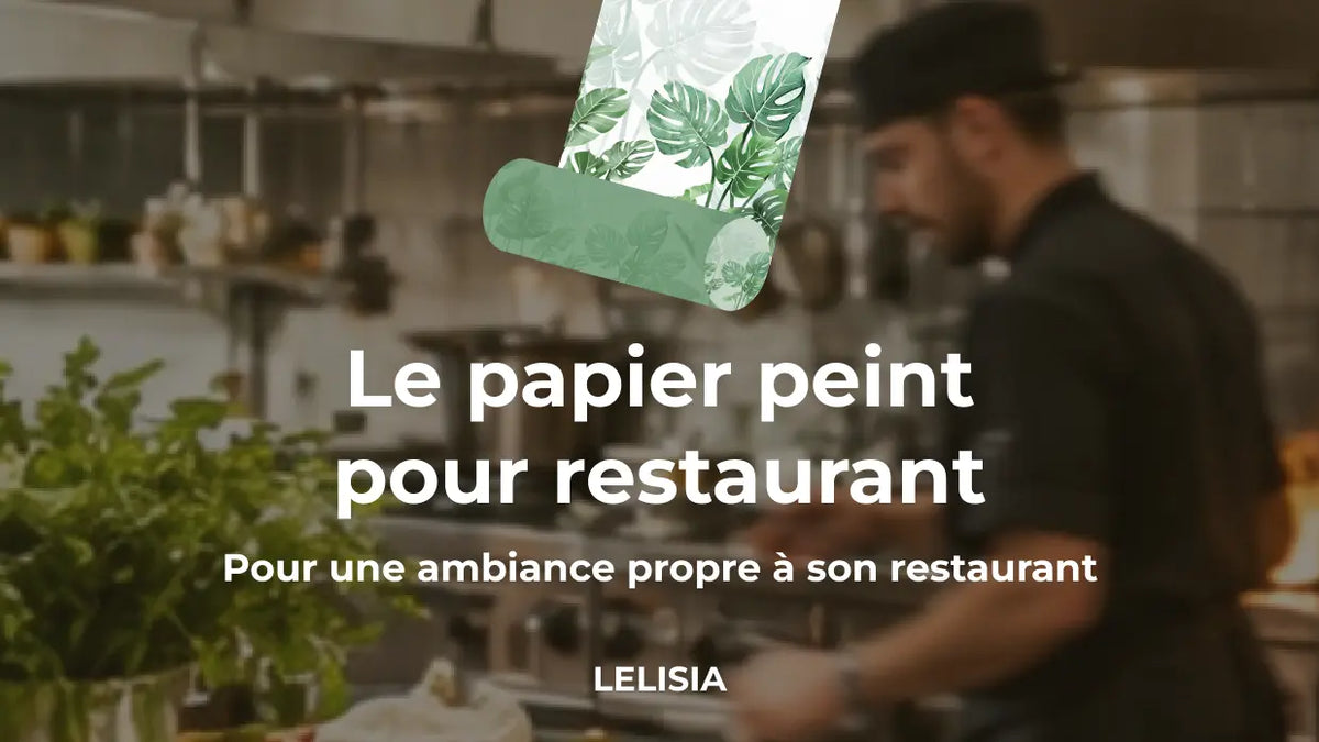 Le papier peint pour restaurant