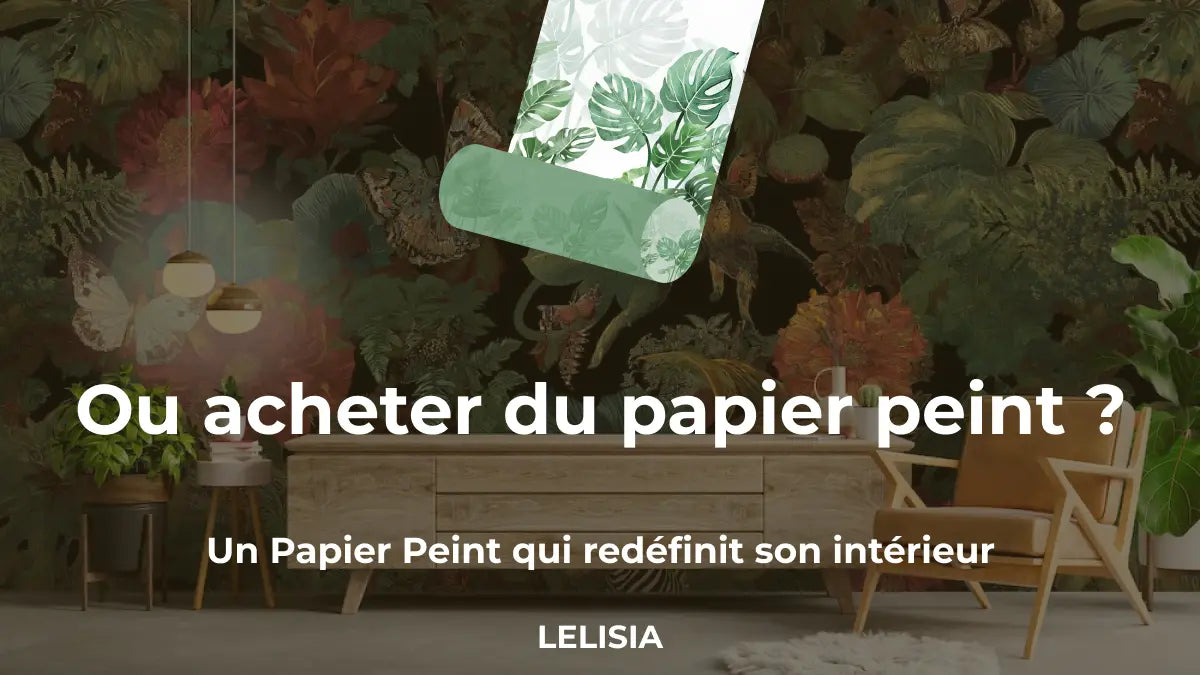 Ou acheter du papier peint
