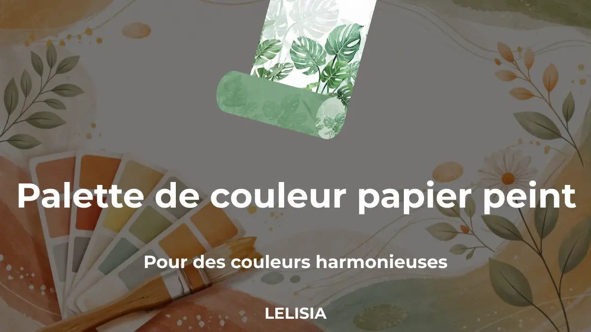 Palette de couleurs papier peint