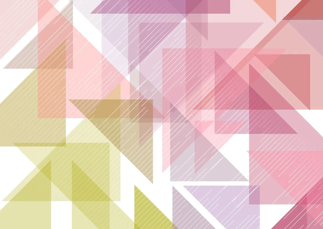 Papier peint triangles abstraits