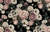 Papier peint mur de fleurs