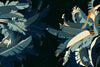 Papier peint jungle tropicale sombre