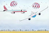 Papier peint enfant avions