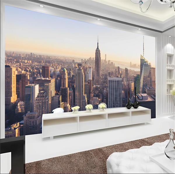 Papier peint Papier peint buildings new-york chaudes évoquent chaleureuse