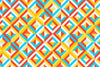 Papier peint imitation mosaïque