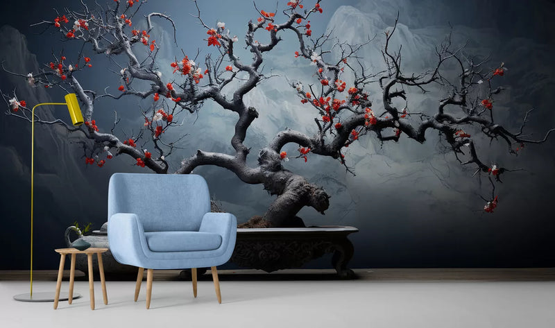 Papier peint Papier peint japonais bonsaï de bonsaï zen