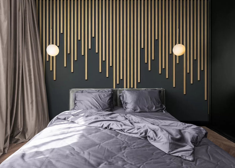 Papier peint Papier peint art et déco lignes de bois de fines scandinave,