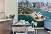 Papier peint Papier peint opéra de Sydney vue du ciel vives et ensoleillée