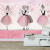 Papier peint Papier peint enfant  danseuses ballerines est idéal bohème