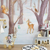 Papier peint Papier peint paysage enfant animaux de la forêt apportera une scandinave,