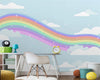 Papier peint Papier peint arc en ciel apporte une pastel