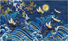 Papier peint design paysage folklorique