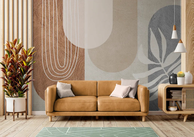 Papier peint Papier peint abstrait moderne abstrait aux bohème