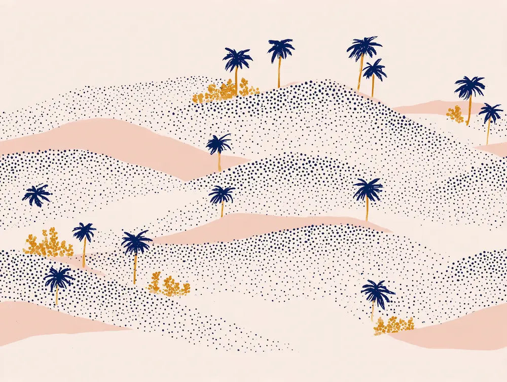 Motif Papier Peint Desert