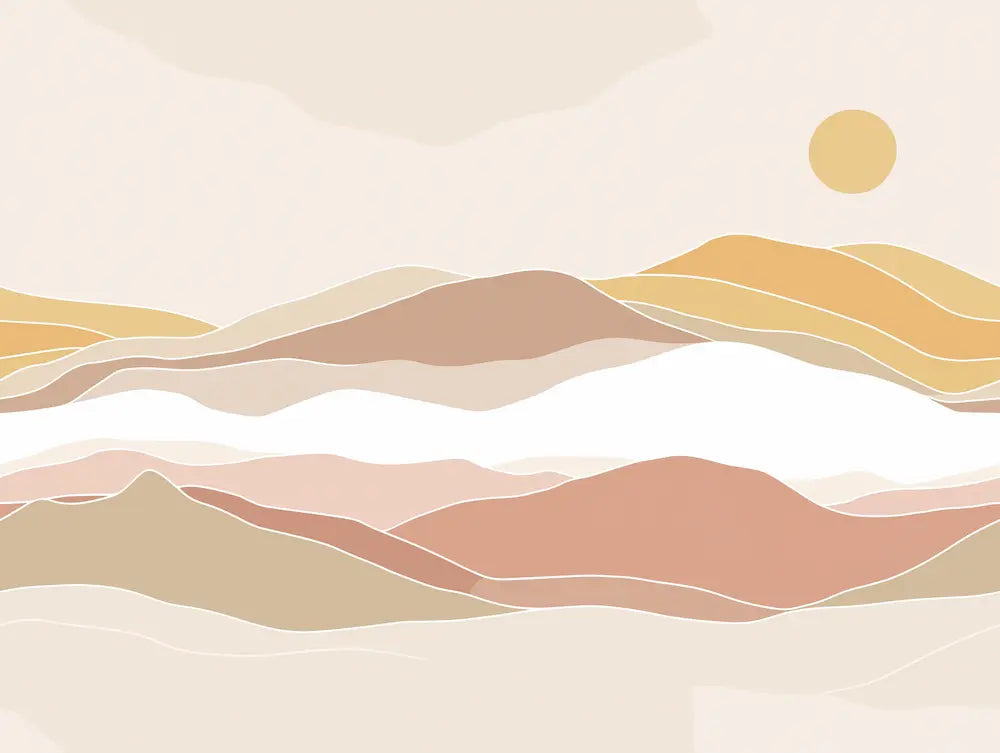 Motif Papier Peint Panoramique Sepia