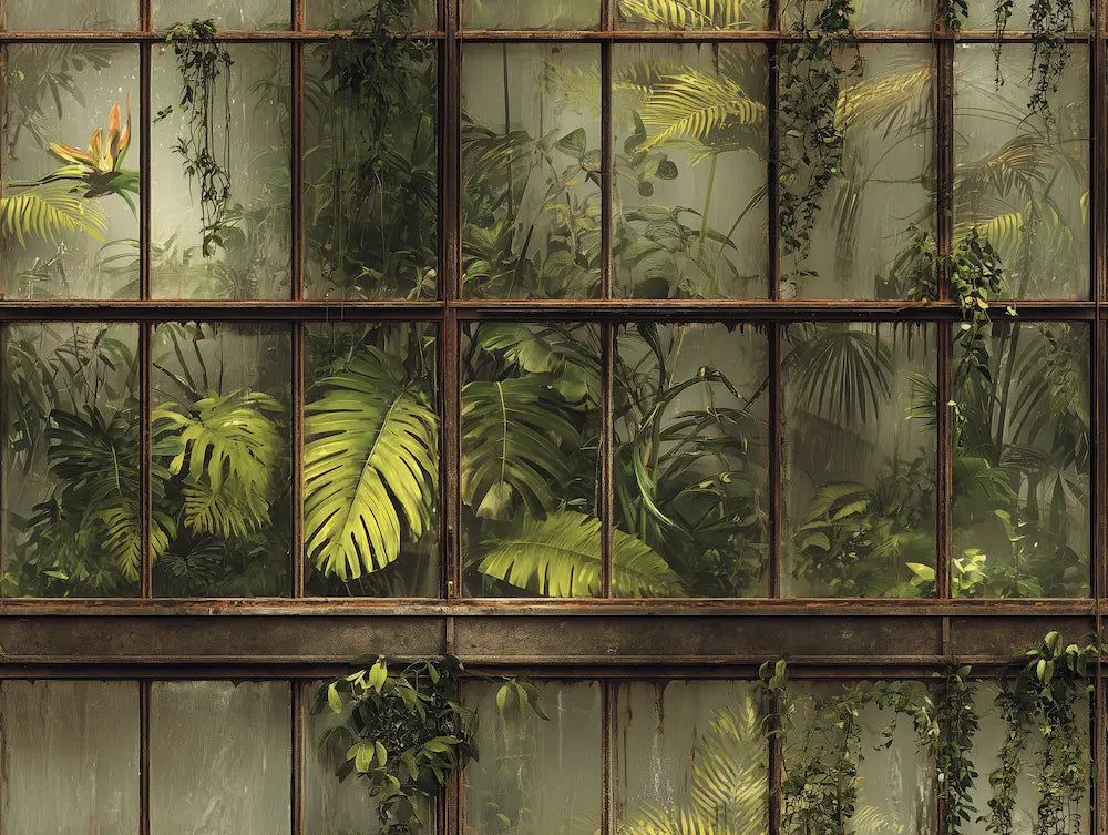 Motif Papier Peint Verriere