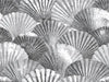 Motif apier peint coquillage 