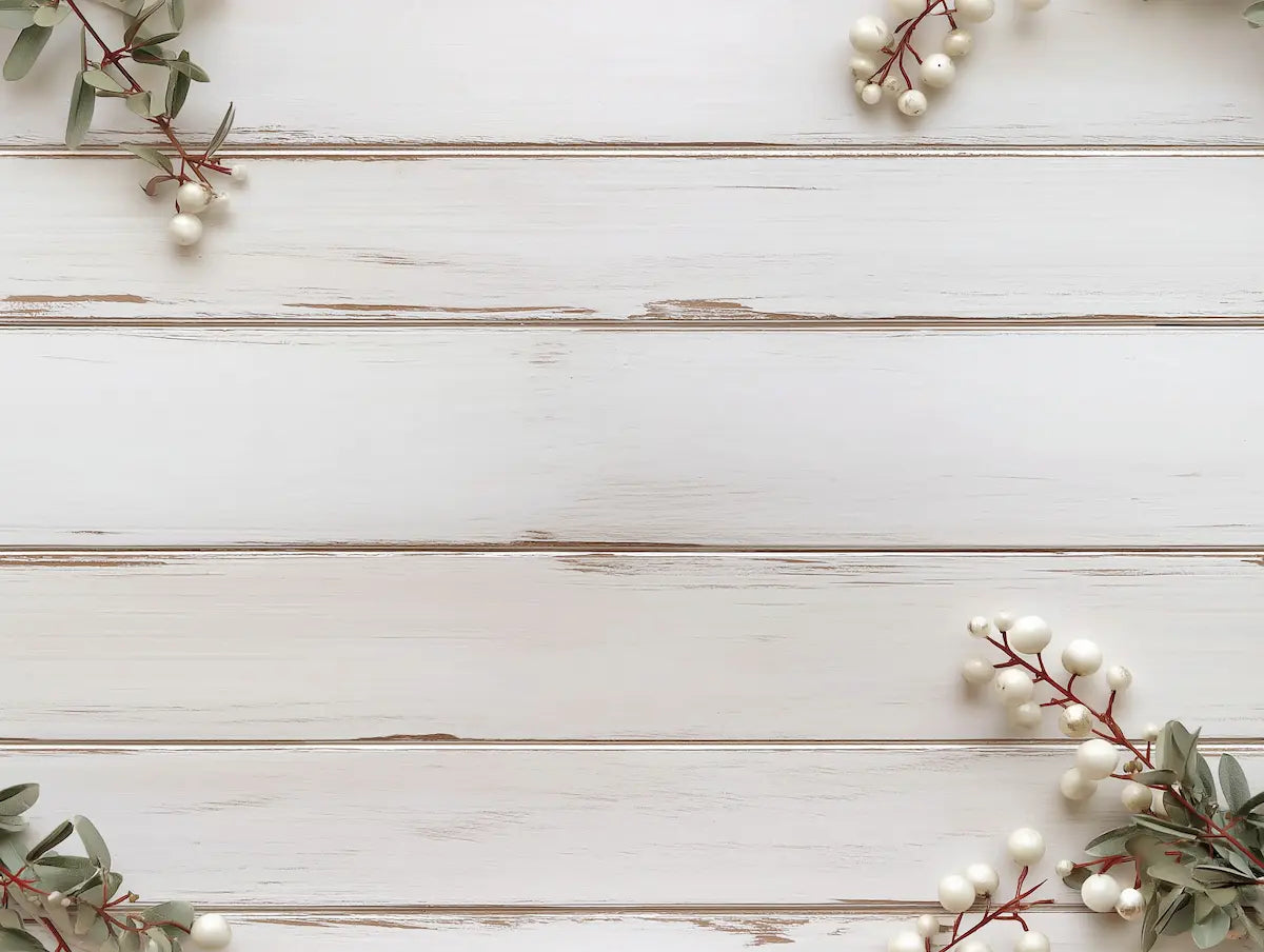 Motif papier peint imitation chalet 