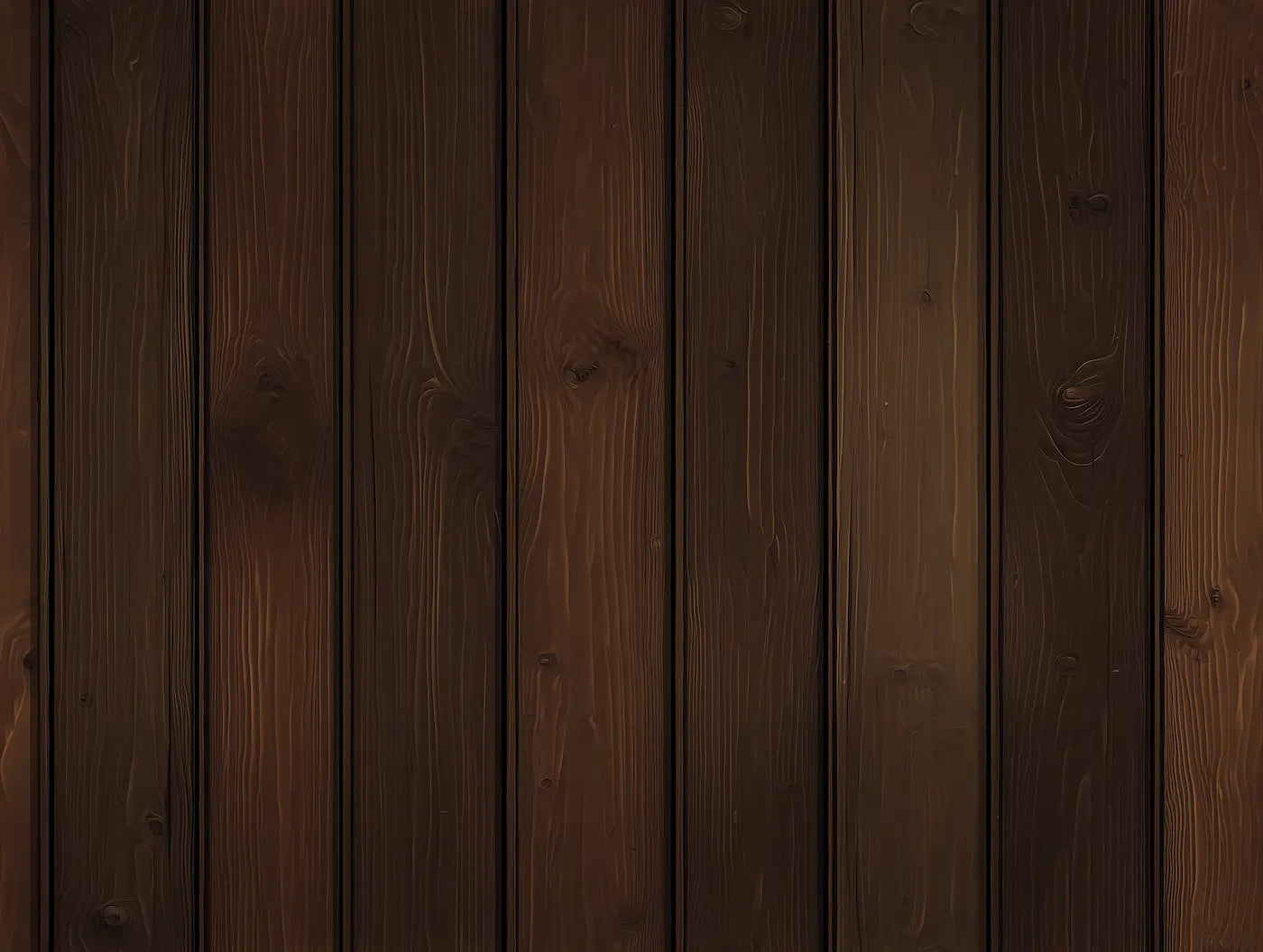 Motif papier peint intissé planche de bois marron