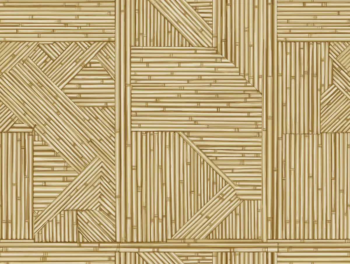 Motif papier peint osier