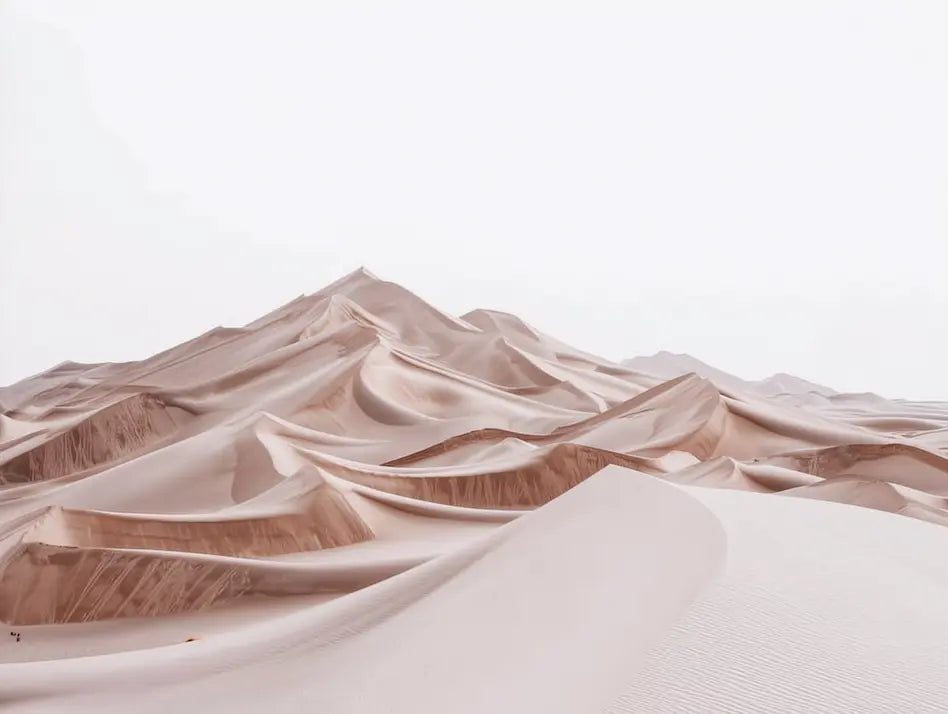 Motif papier peint panoramique dune de sable