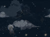 Motif papier peint panoramique nuit