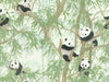 Motif papier peint panoramique panda