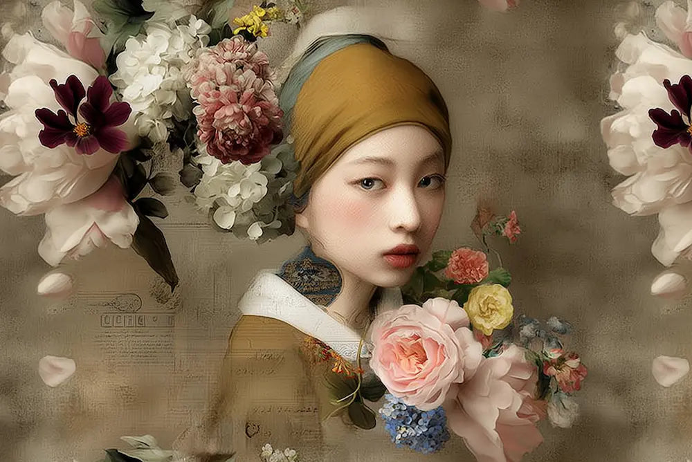 Motif papier peint panoramique tableau