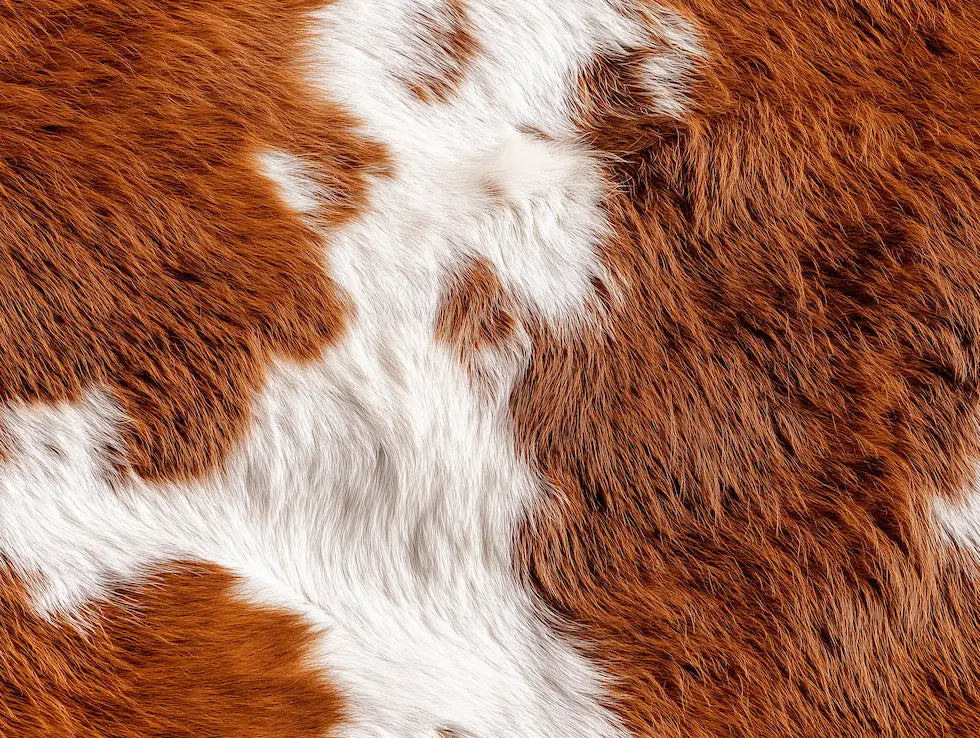 Motif papier peint peau de vache