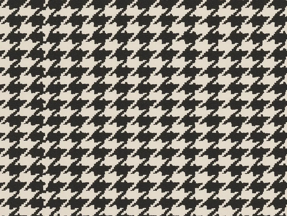 Motif papier peint pied de poule 