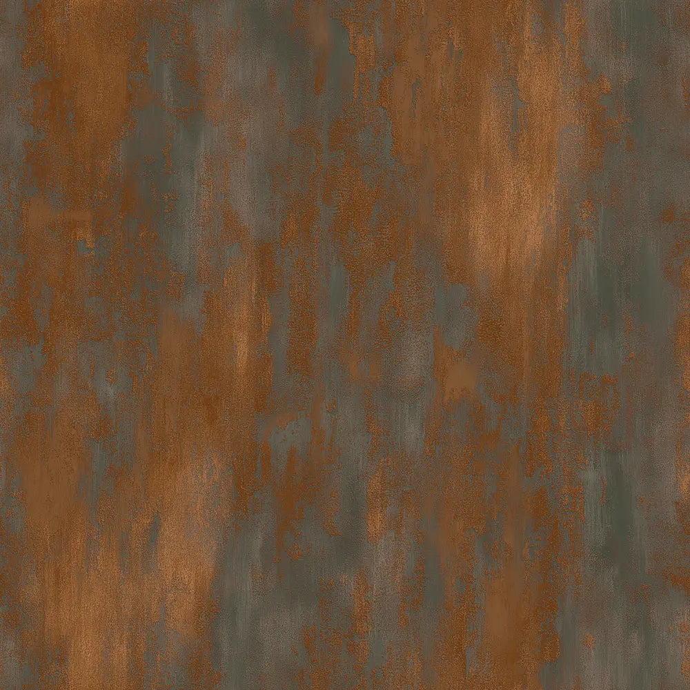 Motif papier peint rouille