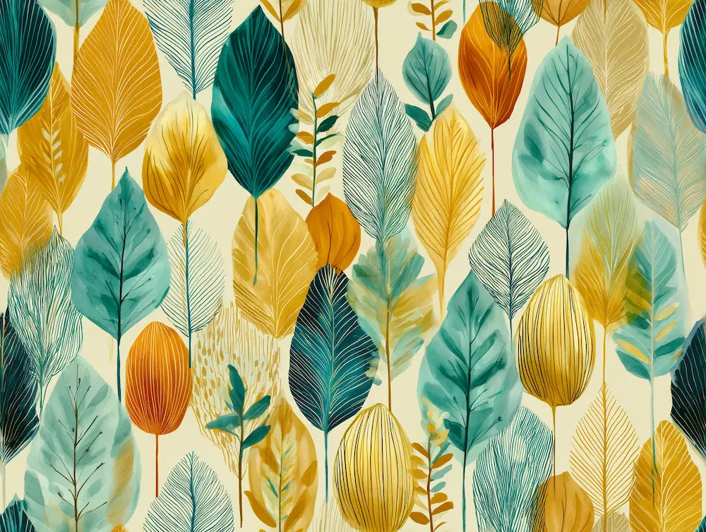 Motif papier peint scion