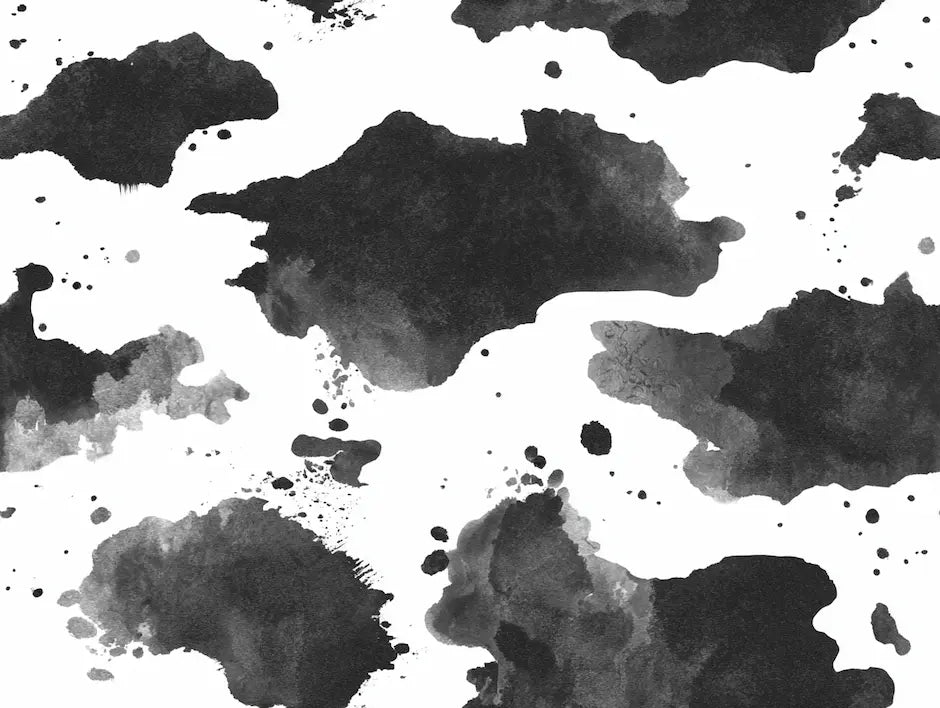 Motif papier peint vache